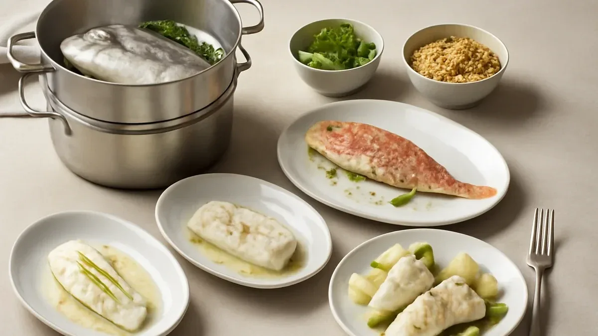 Pesce al vapore: come evitare che la condensa ricada sui filetti